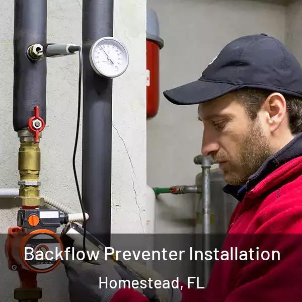  Backflow Preventer Installation Homestead, FL