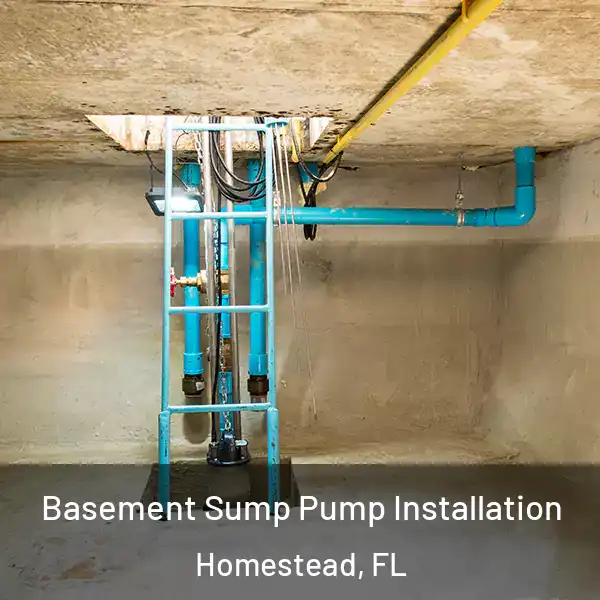  Basement Sump Pump Installation Homestead, FL