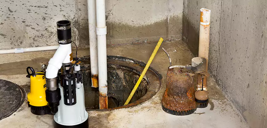 Installing Sump Pump in Finished Basement in Homestead, FL