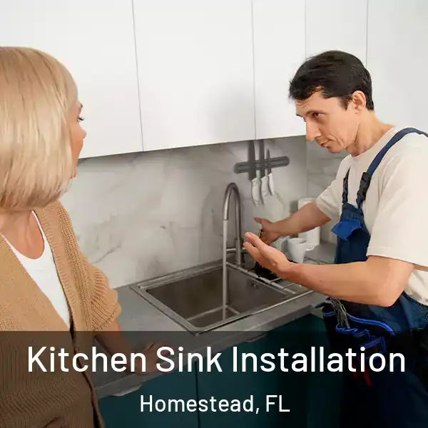  Kitchen Sink Installation Homestead, FL