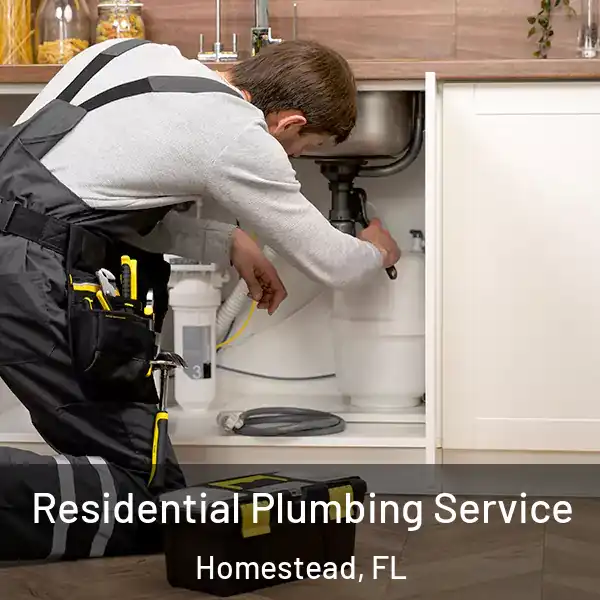  Residential Plumbing Service Homestead, FL