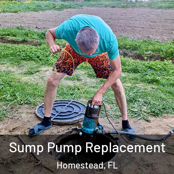 Sump Pump Replacement Homestead, FL